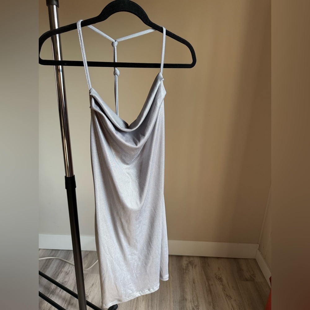 H&M Silver Dress - Picture 2 of 4